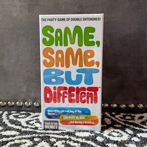 What Do You Meme? Same, Same, But Different Card Game